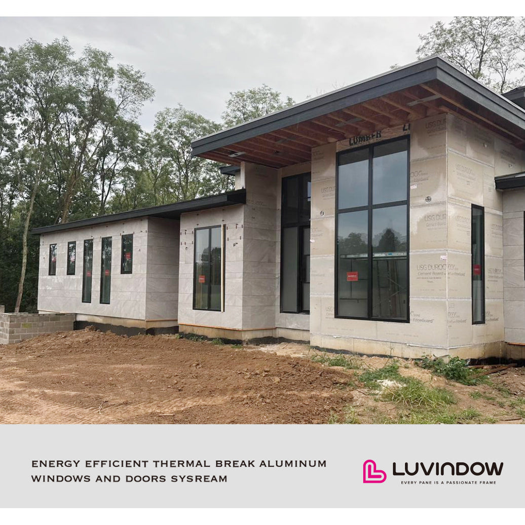 Luvindow Modern Fixed Window Project in Ohio