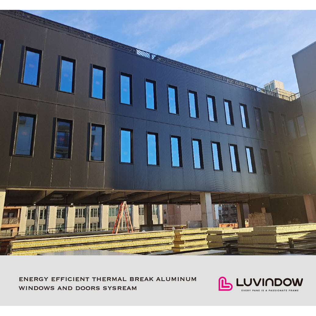 Luvindow 70S Aluminum Tilt & Turn Windows at 31st Street, Queens, NY