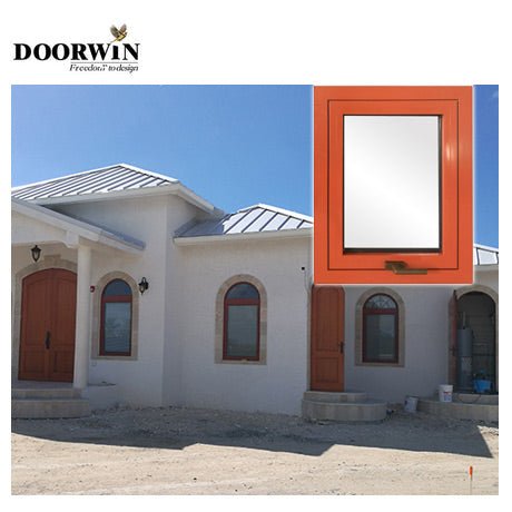 2022 Project case in Caribbean Sea Thermal break aluminum window(Capacitors) 32 x 52 replacement windows 45 window 42 - Doorwin Group Windows & Doors