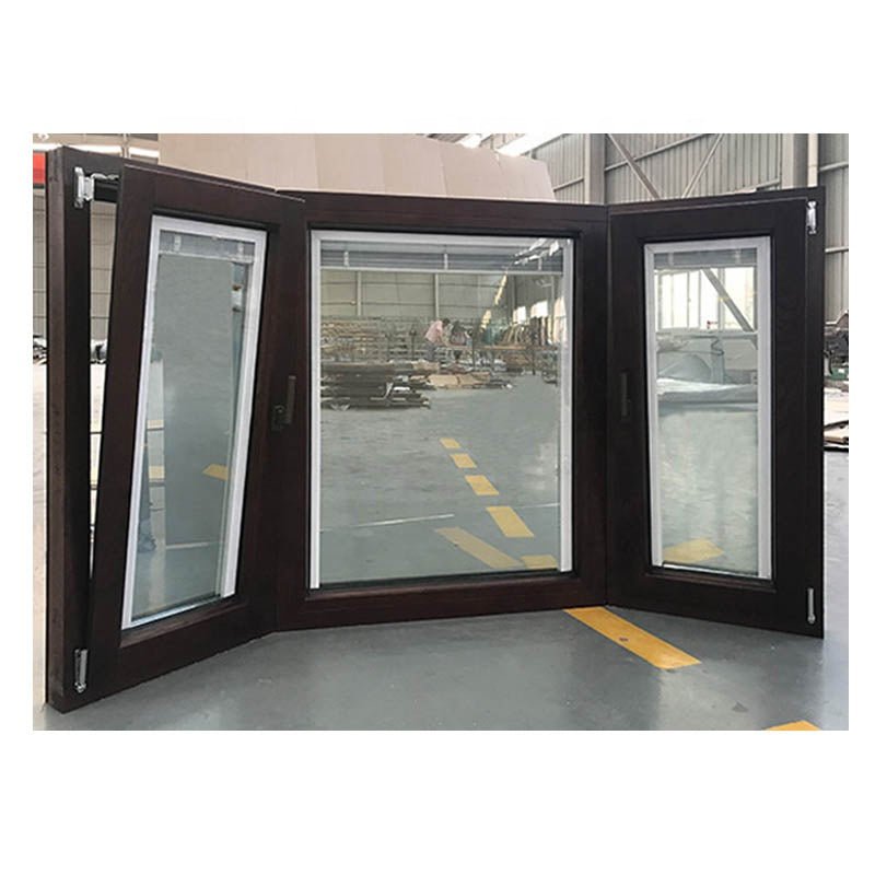 Aluminium wooden bay window for sale by Doorwin on Alibaba - Doorwin Group Windows & Doors