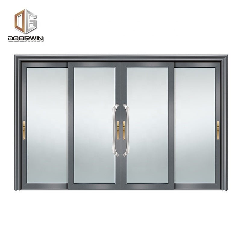 Aluminum sliding windows and doors with triple tempered glass laminated glazing - Doorwin Group Windows & Doors