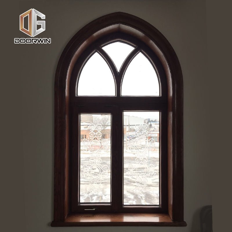 Factory price wholesale segmental arch window rustic pane decor round decorative - Doorwin Group Windows & Doors