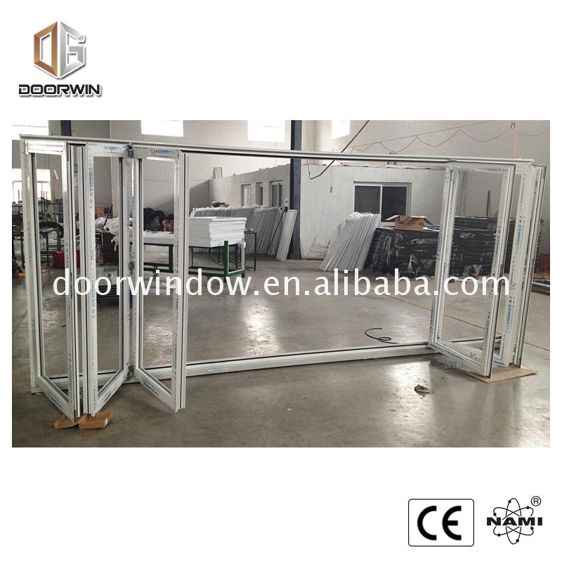 Folding glass shower doors garage window and door panels Shandong