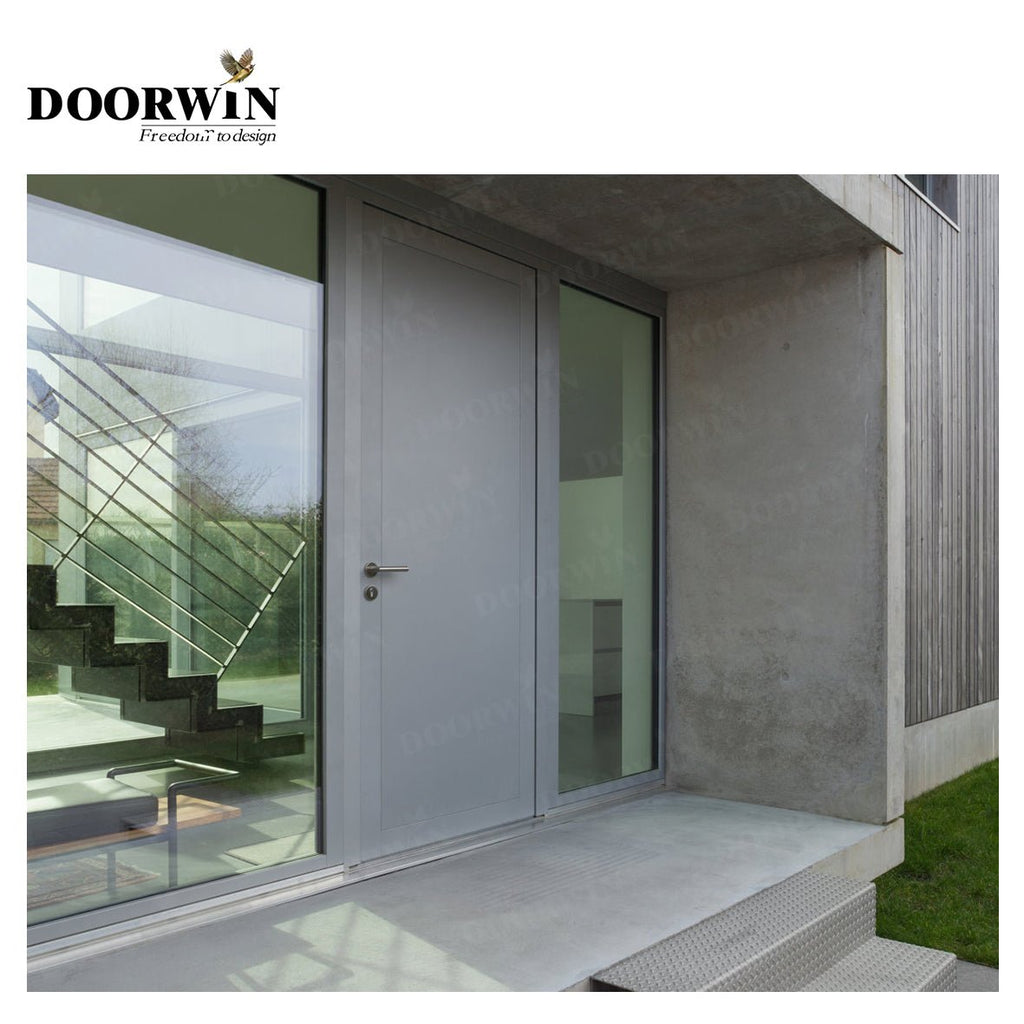 Solid wood aluminum hot sale products Zwave electric lock for sliding wood doors by Doorwin - Doorwin Group Windows & Doors