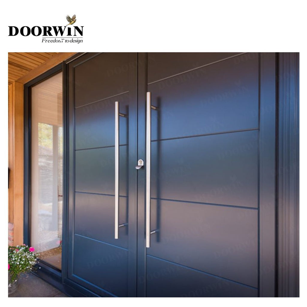 Solid wood aluminum hot sale products Zwave electric lock for sliding wood doors by Doorwin - Doorwin Group Windows & Doors
