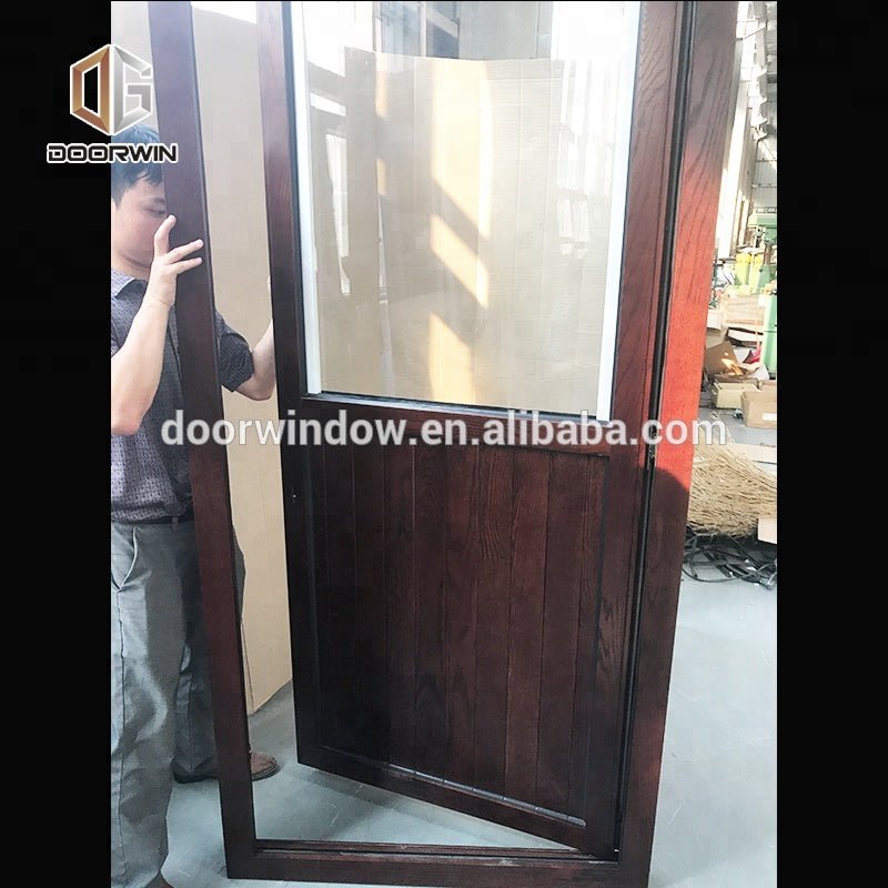 Teak wood front door design entrance doors swinging shutter by Doorwin on Alibaba - Doorwin Group Windows & Doors