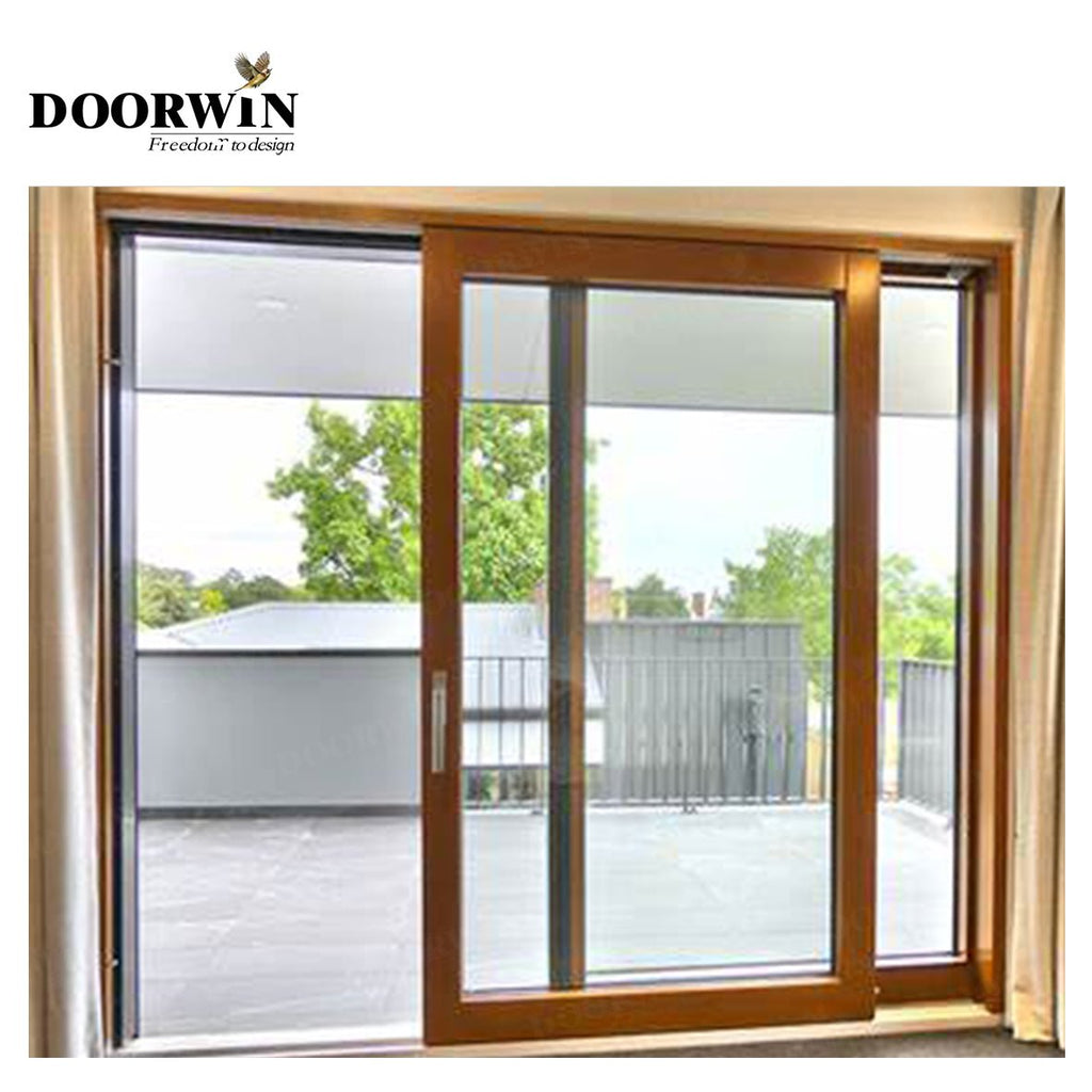 thermal break aluminum hot sale DOORWIN Zwave electric lock for sliding wood doors by Doorwin - Doorwin Group Windows & Doors