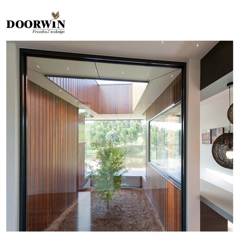 USA Memphis good quality Factory direct selling the round window tempered glass picture special order sizes - Doorwin Group Windows & Doors