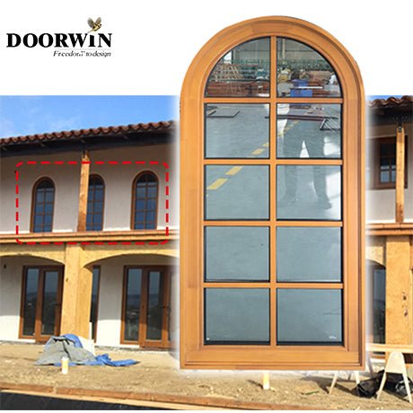 USA Nashville good quality DOORWIN Wood Cladding Aluminum Window With Colonial Bars For San Francisco California House by Doorwin - Doorwin Group Windows & Doors