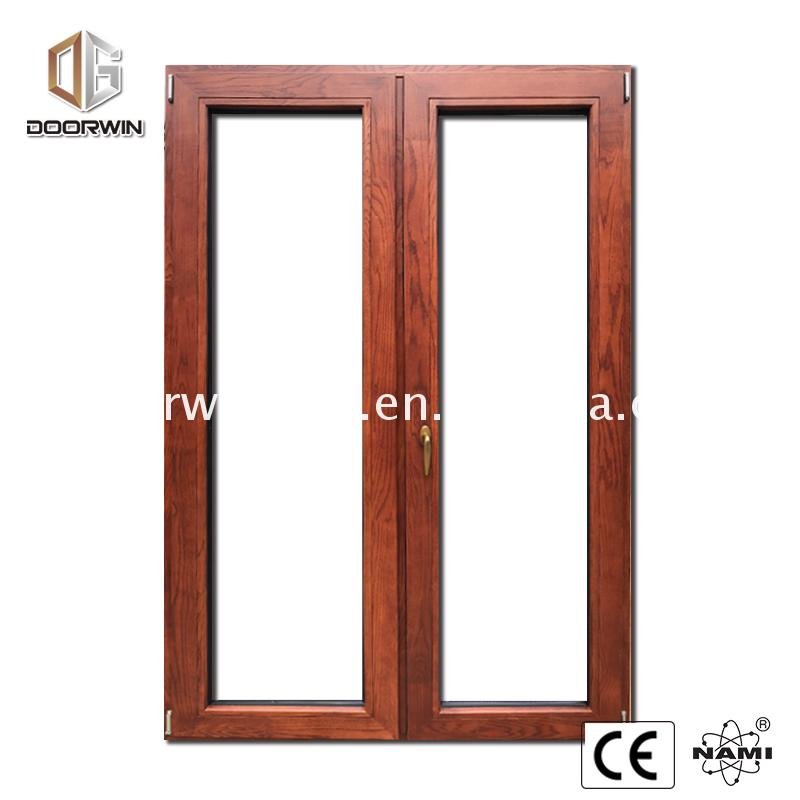 Wholesale double pane window sizes Shandong Doorwin Construction Co