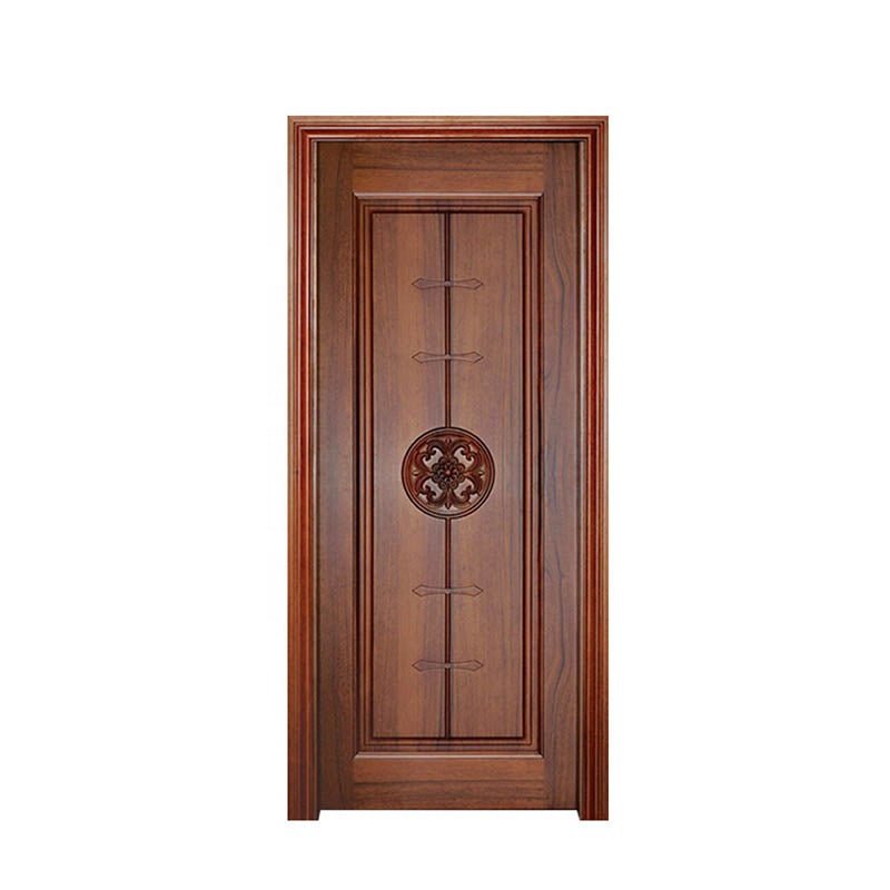 Wooden doors for arc interiors wood grain entrance door solid wood with patterns casement door - Doorwin Group Windows & Doors