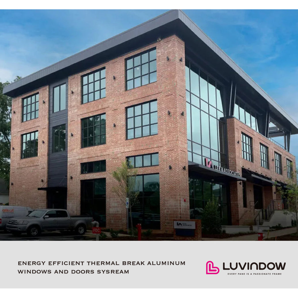 A Luvindow Curtain Wall Portfolio– Modern Oasis in the Heart of Downtown, Cary, NC