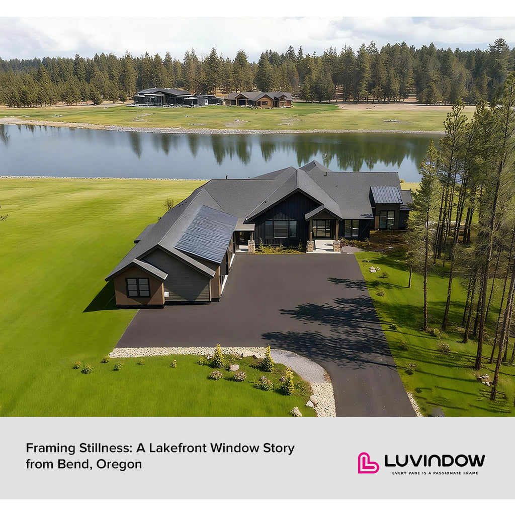Framing Stillness: A Lakefront Window Story from Bend, Oregon
