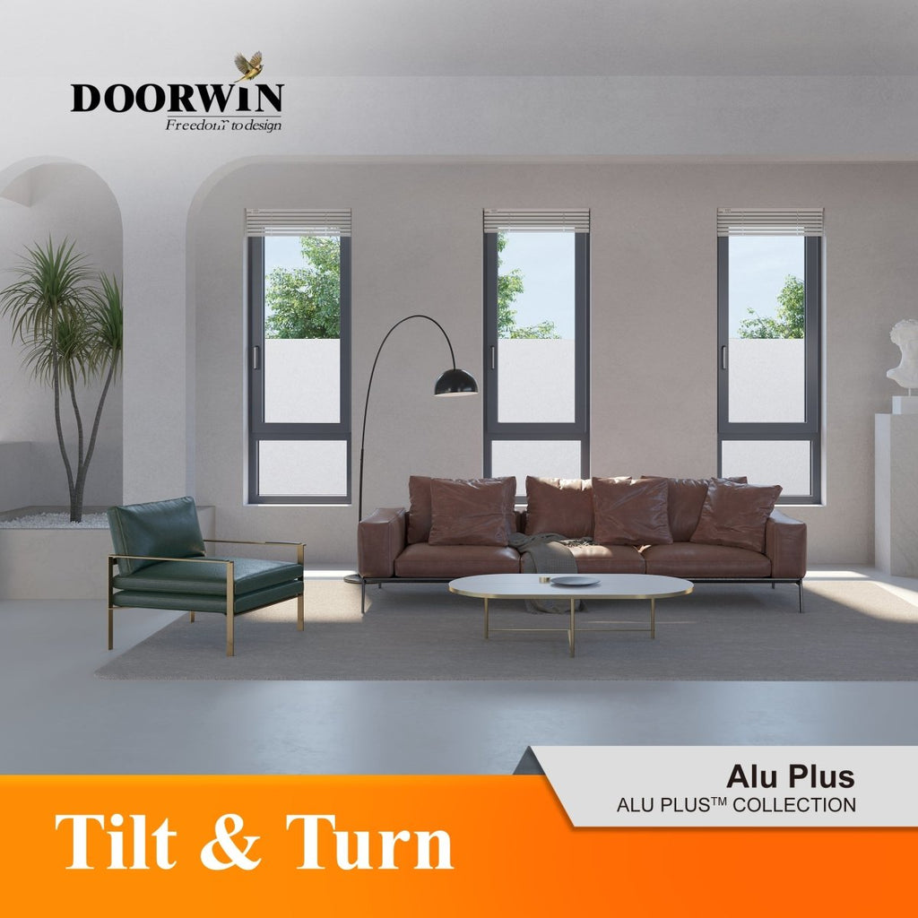ALU PLUS  COLLECTION For Discount,tilt & turn window - Shandong Doorwin Construction Co., Ltd.