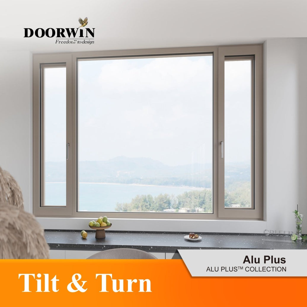 ALU PLUS  COLLECTION, tilt & turn window - Shandong Doorwin Construction Co., Ltd.