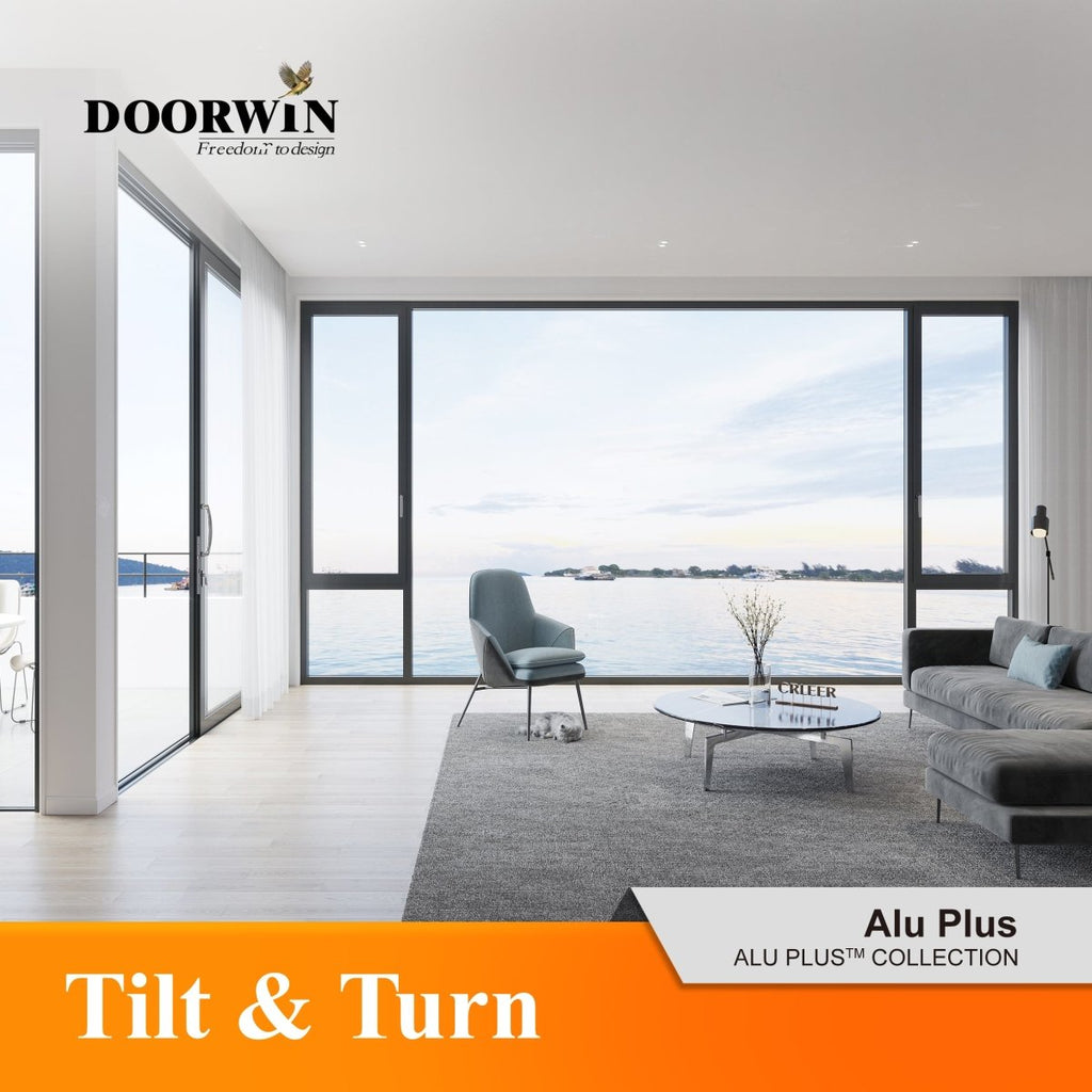 ALU PLUS Super Sale,  tilt & turn window - Shandong Doorwin Construction Co., Ltd.