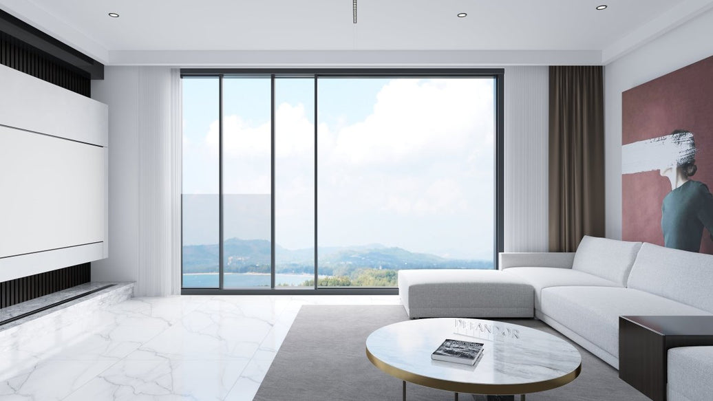 MODERN MINIMALISM COLLECTION， Gliding Patio Door - Shandong Doorwin Construction Co., Ltd.