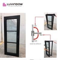 Grill Design Aluminium French Window