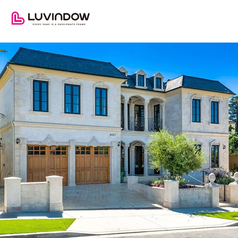 Grill Design Wood French Casement Windows