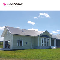 White Aluminum Wood Windows