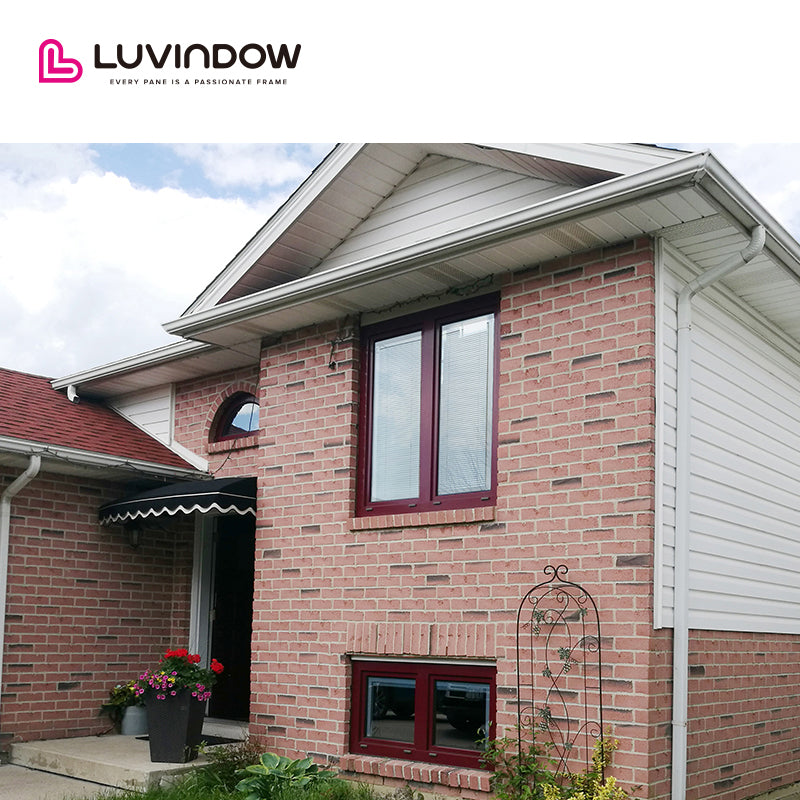 Wooden Cladding Aluminum Tilt Turn Window