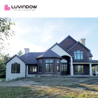 American Oak Wood Clad Aluminum Tilt Turn Windows