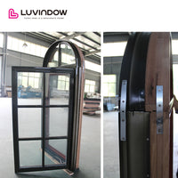 Aluminium Cladding Wood Crank Open Windows