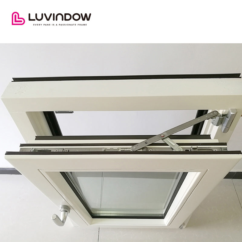 White Aluminum Wood Windows