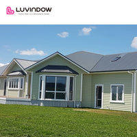 White Aluminum Wood Windows