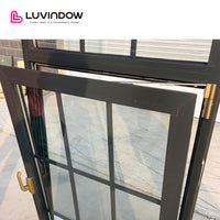 USA Albuquerque nice LUVINDOW Wholesale standard double hung window aluminium sizes small single windows