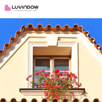 Solid Red Oak Wood Outswing Windows