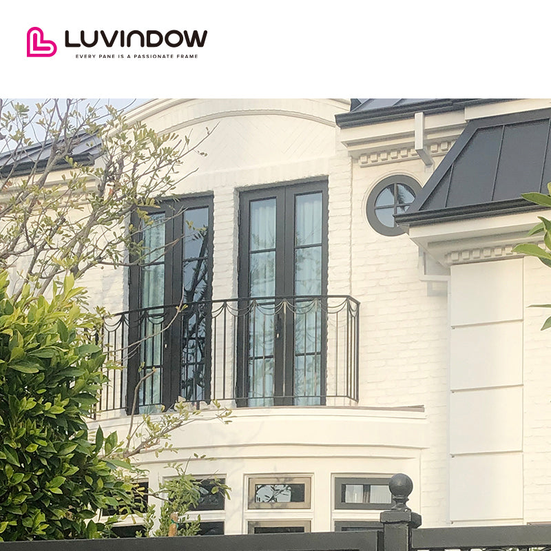 Grill Design Aluminium French Window