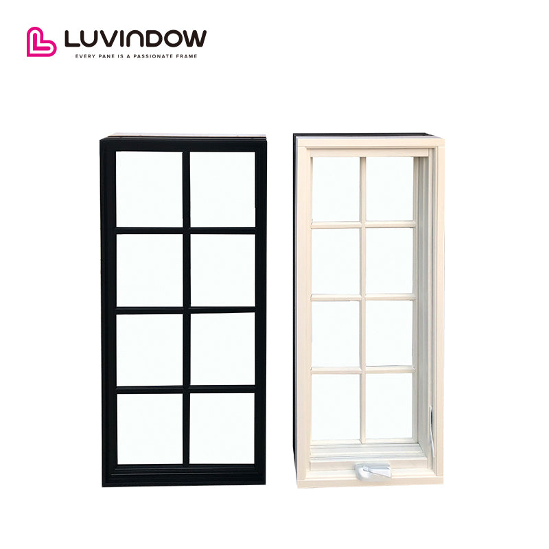 10 Year Warranty Energy Efficient USA NFRC Standard Fire Rated Aluminium tempered glass fixed Corner window