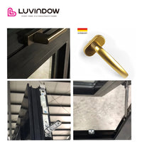 Black Aluminum Swing Awning Window