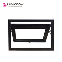 Black Aluminum Swing Awning Window