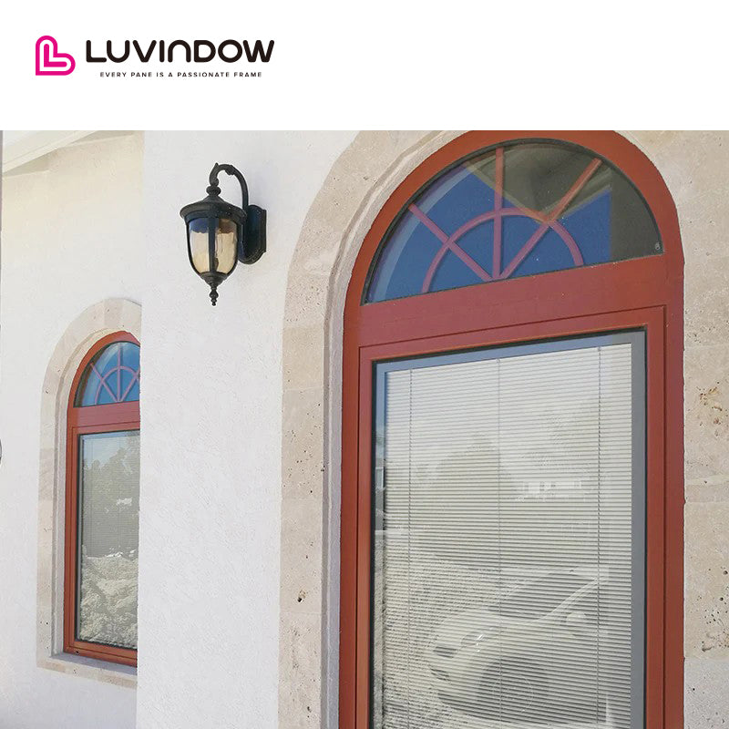 Original Wood Color Thermal Break Aluminum Window