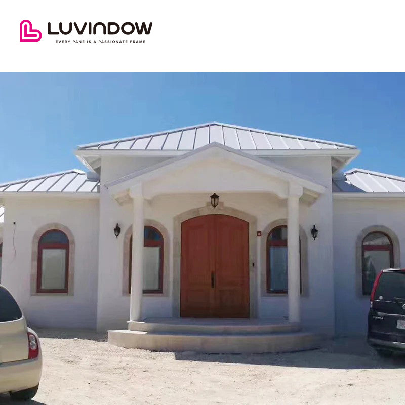 Original Wood Color Thermal Break Aluminum Window