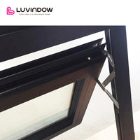 Aluminum Single Hung Black Windows