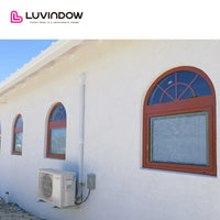 Original Wood Color Thermal Break Aluminum Window