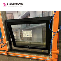 Black Aluminum Swing Awning Window