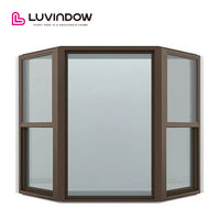 New York city  Best sale wood material casement bay bow window with Fully Tempered Safty Glass