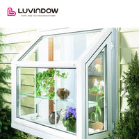 Canada Toronto area Hot Sale wood aluminum products Bay & Bow tilt and turn windows with built in blinds inside Bay Bow