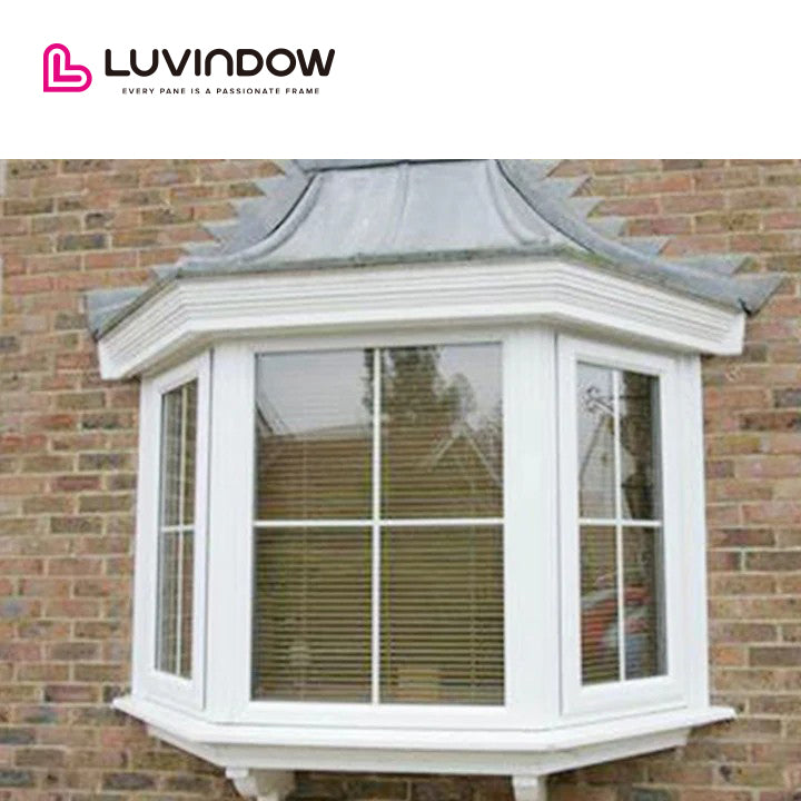 Hot Sale Aluminum Clading Solid Bay & Bow Window, Quality Bay & Bow Glass Window with Grille for Dining Room - China Aluminum Window, Alu Window