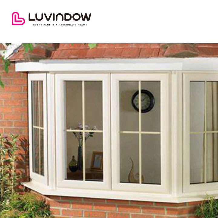 Hot Sale Aluminum Clading Solid Bay & Bow Window, Quality Bay & Bow Glass Window with Grille for Dining Room - China Aluminum Window, Alu Window