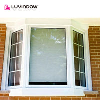 California Aluminum Clad Wood Bay & Bow Window Excellent Performance on The Heat-Insulation, Sound Proof, and Air Tightness - China Solid Oak Wood Window, Casement Window