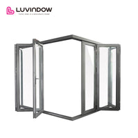 Large View Corner Folding Door