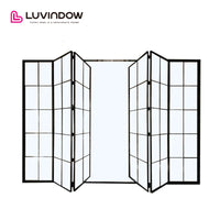 Grille Design Aluminum Bi-fold Door