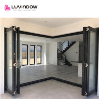 Large View Corner Folding Door