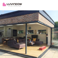 Large View Corner Folding Door