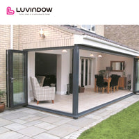 Large View Corner Folding Door